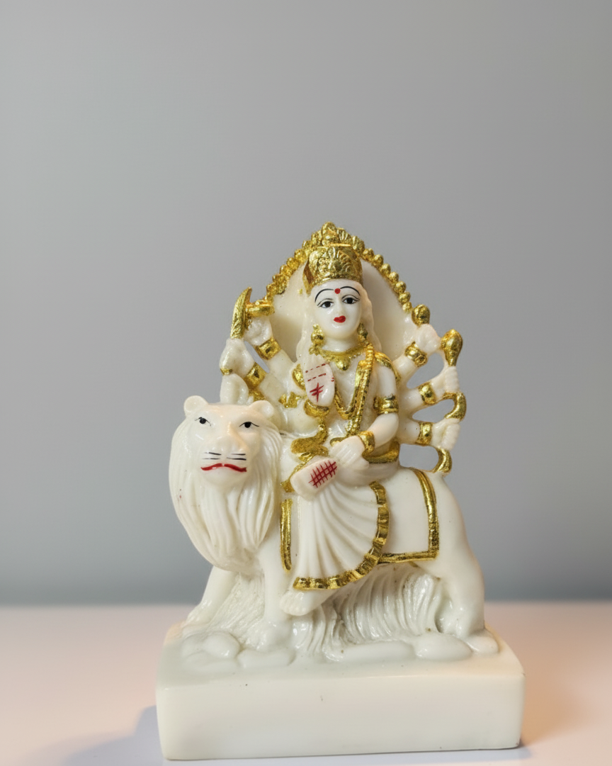 Plast of peris Maa Durga Beautiful Murti For Navratri